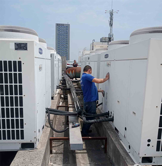 南宁市中央空调制热和不制冷系统维修方法